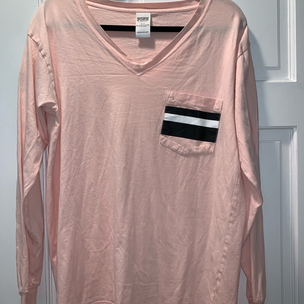 Victoria secret PINK- Light pink long sleeve